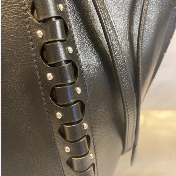 Alaia New Le Hinge Black Shoulder Bag Medium Shopper - Picture 6 of 7